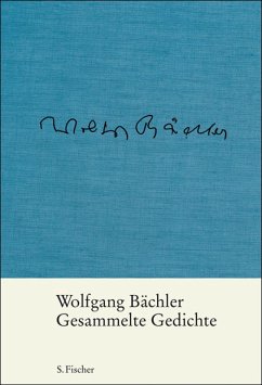 Gesammelte Gedichte (eBook, ePUB) - Bächler, Wolfgang