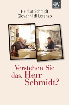 Verstehen Sie das, Herr Schmidt? (eBook, ePUB) - Schmidt, Helmut; di Lorenzo, Giovanni