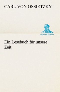 Cover Ein Lesebuch für unsere Zeit