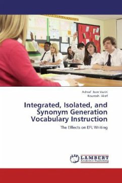 Integrated, Isolated, and Synonym Generation Vocabulary Instruction - Joze Vaziri, Ashraf;Akef, Kourosh