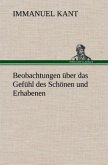 Beobachtungen über das Gefühl des Schönen und Erhabenen