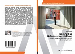 Nachhaltige Lieferantenentwicklung