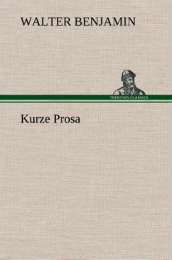 Cover Kurze Prosa