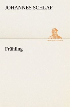 Frühling - Schlaf, Johannes