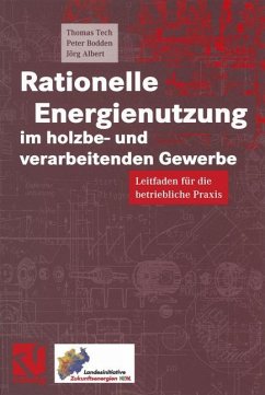 Rationelle Energienutzung im holzbe- und verarbeitenden Gewerbe - Tech, Thomas;Bodden, Peter;Albert, Jörg