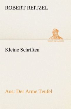 Kleine Schriften - Reitzel, Robert