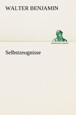 Cover Selbstzeugnisse