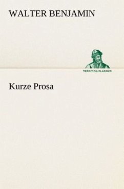 Cover Kurze Prosa