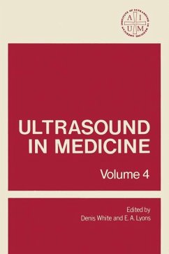 Ultrasound in Medicine - White, Denis; Lyons, E. A.