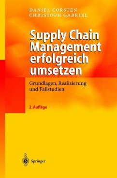Supply Chain Management erfolgreich umsetzen - Corsten, Daniel;Gabriel, Christoph