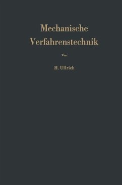 Mechanische Verfahrenstechnik - Ullrich, Hans-Jürgen