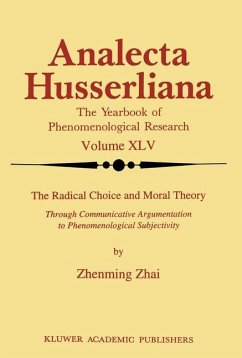 The Radical Choice and Moral Theory - Zhenming Zhai