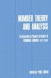Number Theory and Analysis - Bild 1