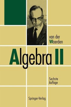 Algebra II - Waerden, B.L.van der