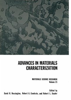 Advances in Materials Characterization - Rossington, David R.; Snyder, Robert L.; Condrate, Robert A.