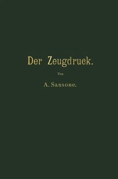 Der Zeugdruck - Sansone, Antonio; Pick, B.