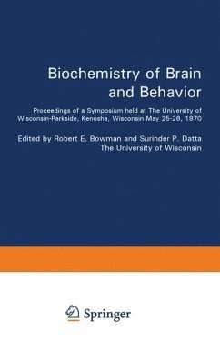 Biochemistry of Brain and Behavior