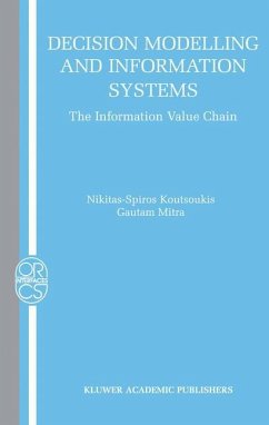 Decision Modelling and Information Systems - Mitra, Gautam;Koutsoukis, Nikitas-Spiros