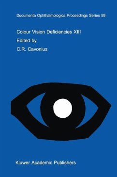 Colour Vision Deficiencies XIII: Proceedings of the thirteenth Symposium of the International Research Group on Colour Vision Deficiencies, held in Pa