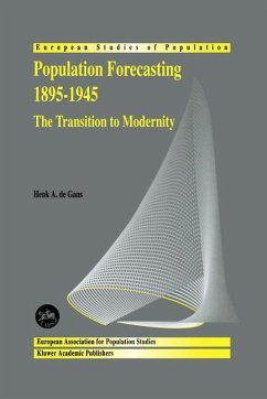 Population Forecasting 1895¿1945 - Gans, Henk A. de