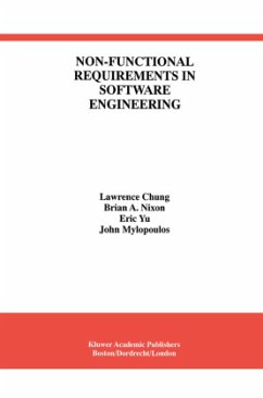 Non-Functional Requirements in Software Engineering - Chung, Lawrence;Nixon, Brian A.;Yu, Eric