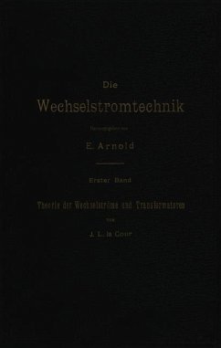 Theorie der Wechselströme und Transformatoren - la Cour, J. L.