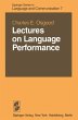 Lectures on Language Performance - Bild 1