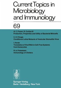 Current Topics in Microbiology and Immunology - Arber, W.; Schweiger, H. G.; Sela, M.; Syru?ek, L.; Koprowski, H.; Henle, W.; Hofschneider, P. H.; Humphrey, J. H.; Jerne, N. K.; Koldovský, P.; Vogt, P. K.; Maaløe, O.; Rott, R.