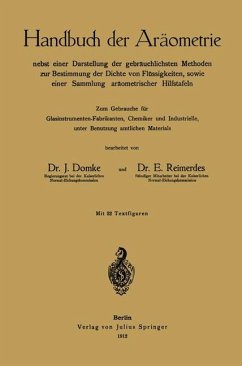 Handbuch der Aräometrie - Domke, J.;Reimerdes, E.