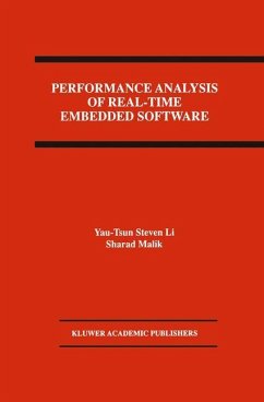 Performance Analysis of Real-Time Embedded Software - Li, Yau-Tsun Steven;Malik, Sharad