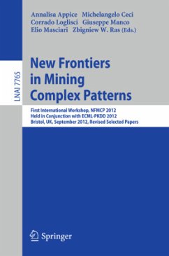 New Frontiers in Mining Complex Patterns