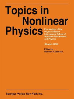 Cover Topics in Nonlinear Physics
