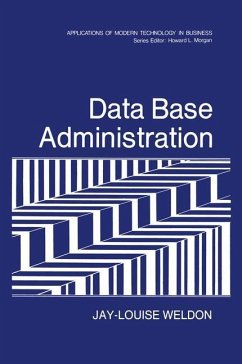 Data Base Administration - Weldon, Jay-Louise