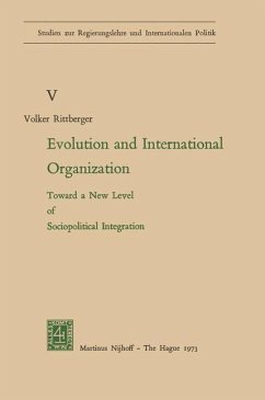 Evolution and International Organization - Rittberger, Volker