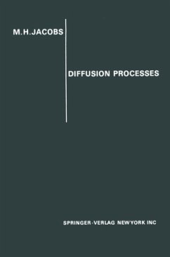 Diffusion Processes - Jacobs, Merkel H.