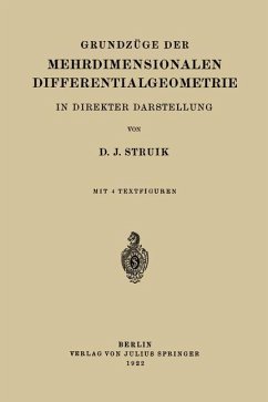 Grundzüge der Mehrdimensionalen Differentialgeometrie - Struik, D.J.