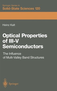 Optical Properties of III¿V Semiconductors - Kalt, Heinz
