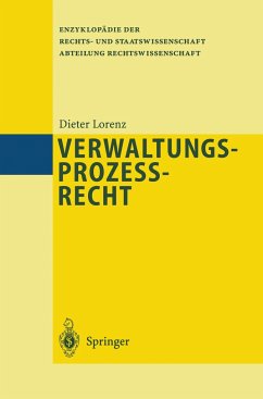 Verwaltungsprozeßrecht - Lorenz, Dieter