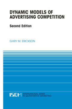 Dynamic Models of Advertising Competition - Erickson, Gary M.