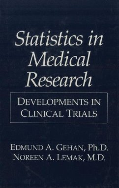 Statistics in Medical Research - Gehan, E. A.; Lemak, N. A.