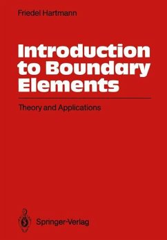 Introduction to Boundary Elements - Hartmann, Friedel