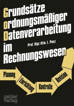 Grundsätze ordnungsmäßiger Datenverarbeitung im Rechnungswesen - Peez, Leonhard