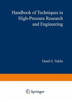 Handbook of Techniques in High-Pressure Research and Engineering - Tsiklis, Daniel S.