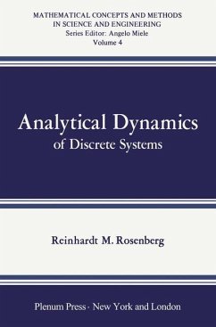 Analytical Dynamics of Discrete Systems - Rosenberg, R.