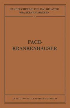 Fachkrankenhäuser - Biesalski, NA;Eckhardt, NA;Gottstein, Adolf