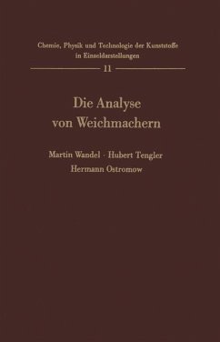 Die Analyse von Weichmachern - Wandel, Martin;Tengler, H.;Ostromow, H.