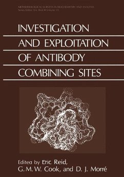 Investigation and Exploitation of Antibody Combining Sites - Reid, Eric; Cook, G. M. W.; Morre, D. J.