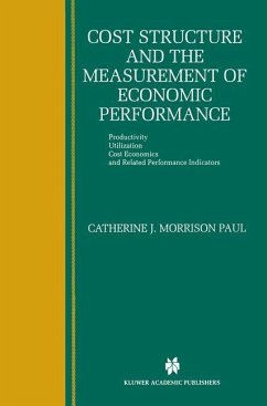 Cost Structure and the Measurement of Economic Performance - Morrison Paul, Catherine J.