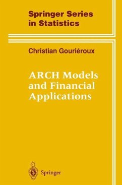 ARCH Models and Financial Applications - Gourieroux, Christian