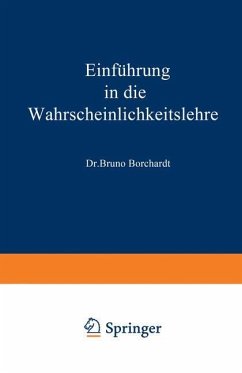 Einführung in die Wahrscheinlichkeitslehre - Borchardt, Bruno